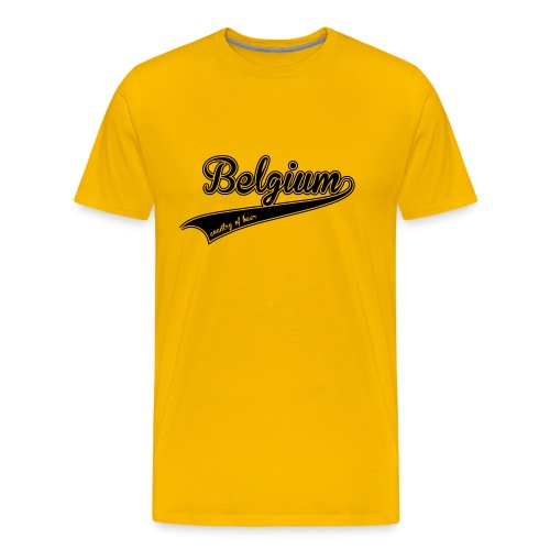 belgium country of beer - T-shirt Premium Homme