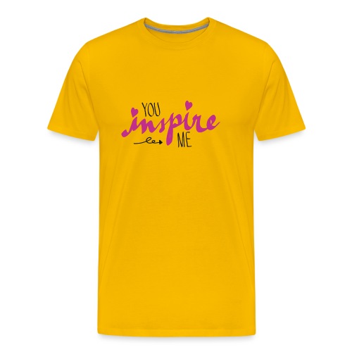 You inspire me - Männer Premium T-Shirt