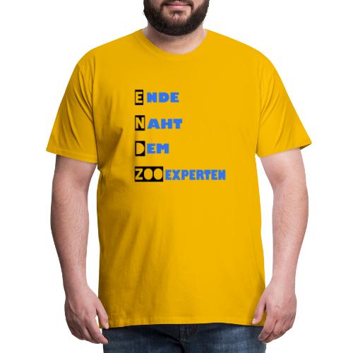 Endzoo Ende helles Shirt - Männer Premium T-Shirt