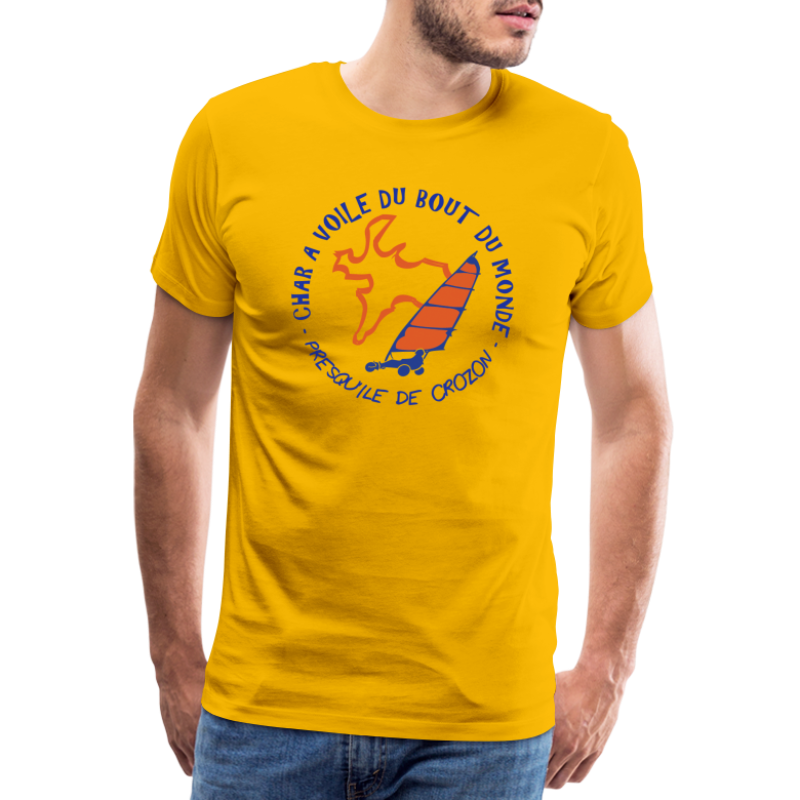 logo rond couleur - T-shirt Premium Homme