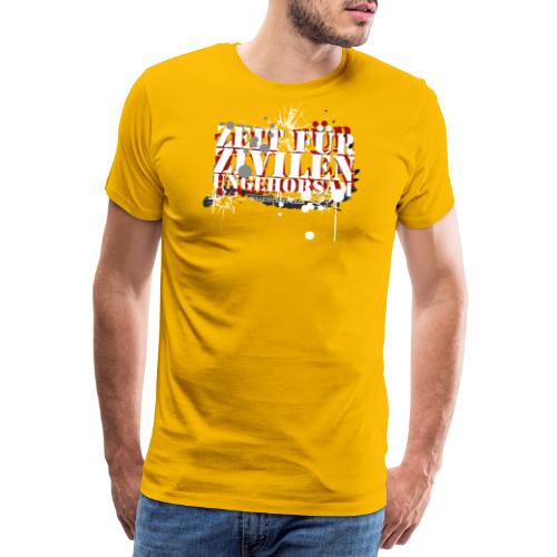 Ziviler ungehorsam - Männer Premium T-Shirt