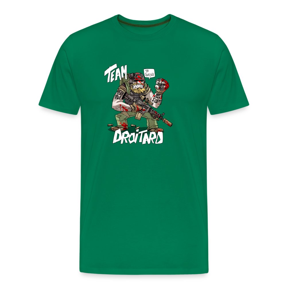 TEAM DROITARD - T-shirt Premium Homme vert
