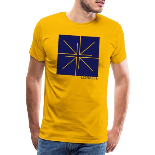 LÖBACH. Quadrat - Männer Premium T-Shirt