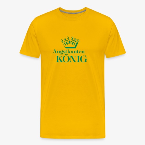 Angstkantenkönig - Männer Premium T-Shirt