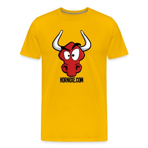Hornoxe Logo - Männer Premium T-Shirt