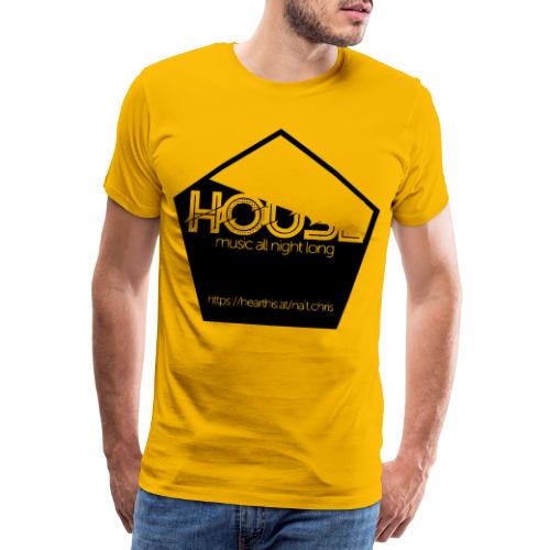 House Music All Night Long - Männer Premium T-Shirt