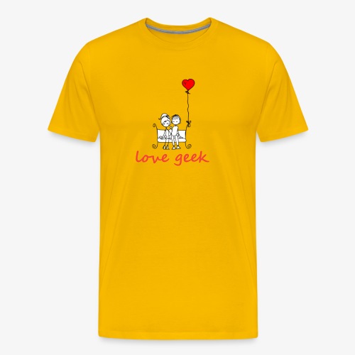 Love geek - T-shirt Premium Homme