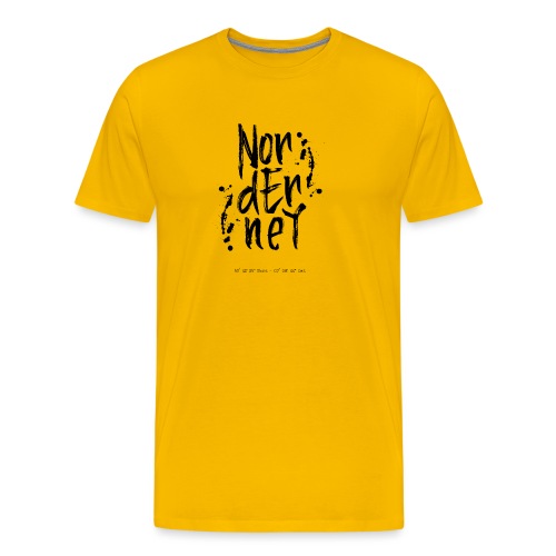 Norderney Typografie - Männer Premium T-Shirt