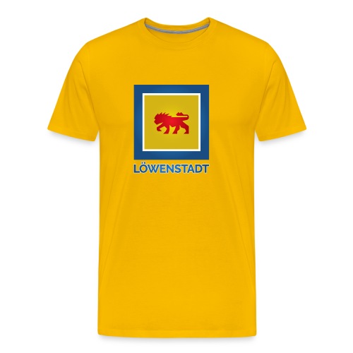 Löwenstadt Fan Design 11 - Männer Premium T-Shirt