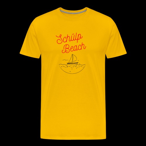 Schülp Beach 1 - Männer Premium T-Shirt