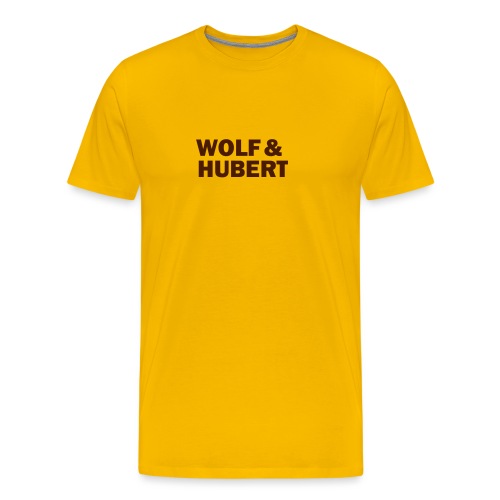 wolf hubert - Men's Premium T-Shirt