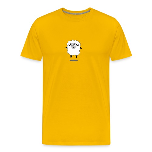 Bleet Sheep (floating) - Men's Premium T-Shirt