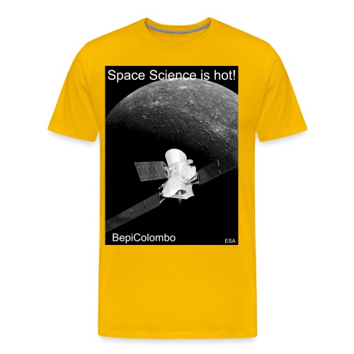 BepiColombo_grey_des - Männer Premium T-Shirt