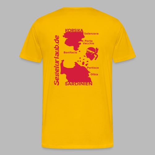 Korsika Sardinien Mori Shirt - Männer Premium T-Shirt