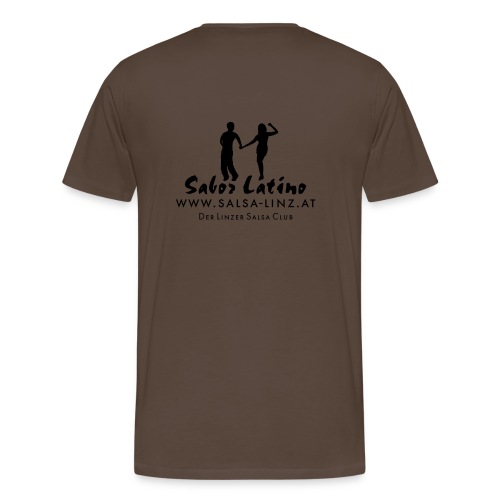 sabor latino tshirt hinten kurven10 - Männer Premium T-Shirt
