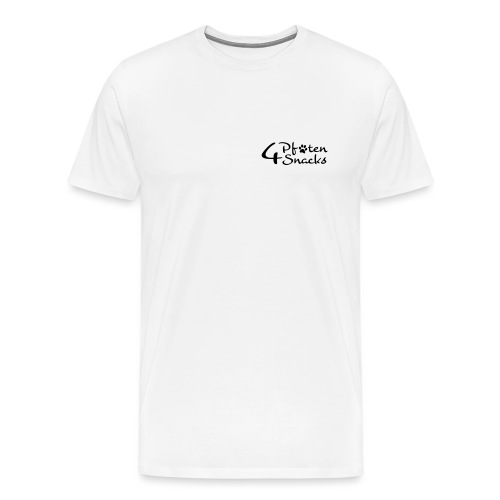 logo_4pfoten_neu_CMYK - Männer Premium T-Shirt