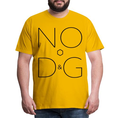 No D and G - Männer Premium T-Shirt