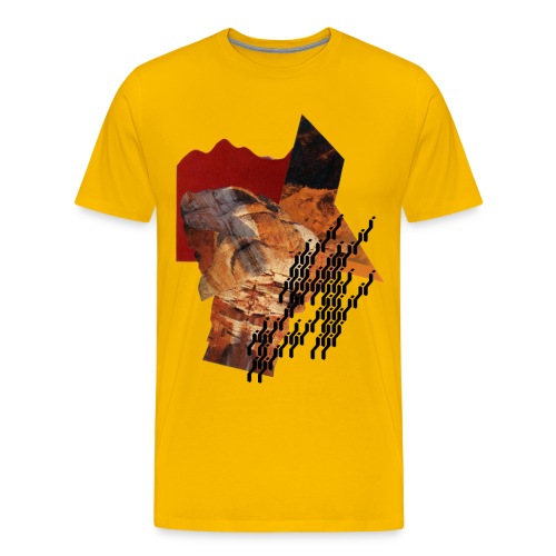 Bergmassiv - Männer Premium T-Shirt