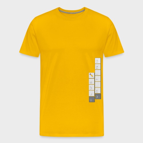 Clue Writing - Männer Premium T-Shirt