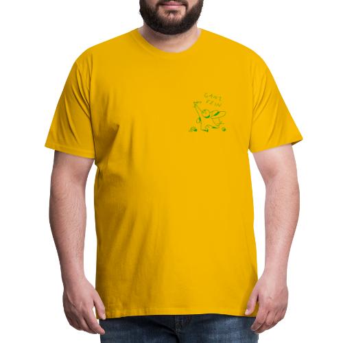 MOMENTS - 1 - ganz fein - green - Männer Premium T-Shirt