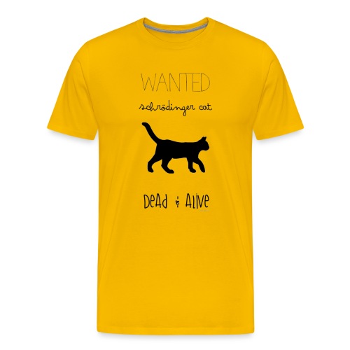 Schrödinger cat - Camiseta premium hombre