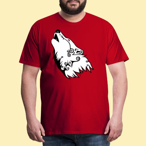 Le Loup de Neved (version blanche) - T-shirt Premium Homme