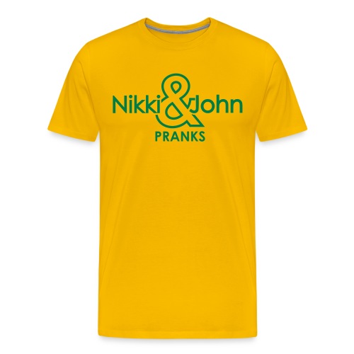 NIkki and John Pranks! - Men's Premium T-Shirt