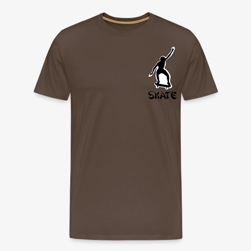 skate - Mannen Premium T-shirt