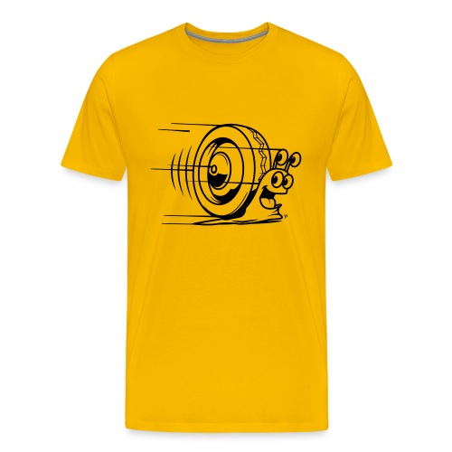 speed snail - T-shirt Premium Homme