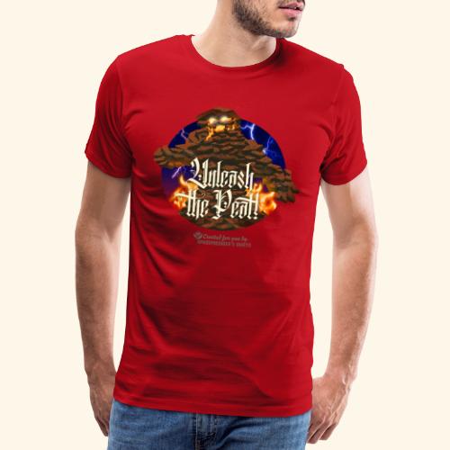 Whisky T-Shirt Design Torfmonster - Männer Premium T-Shirt