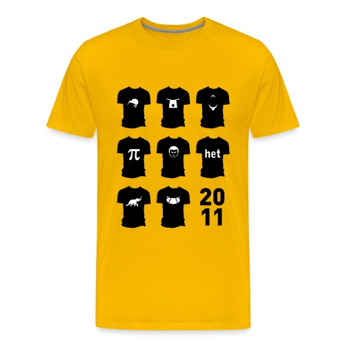 Shirt van 2011 - Mannen Premium T-shirt