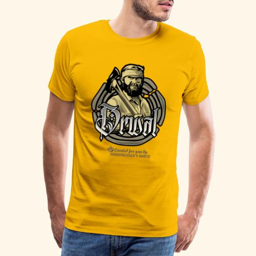 Drwal Holzfäller aus Polen - Männer Premium T-Shirt
