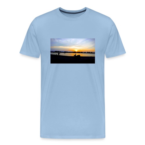 Sonnenuntergang in Thailand - Männer Premium T-Shirt