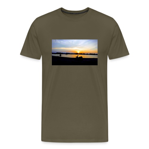 Sonnenuntergang in Thailand - Männer Premium T-Shirt