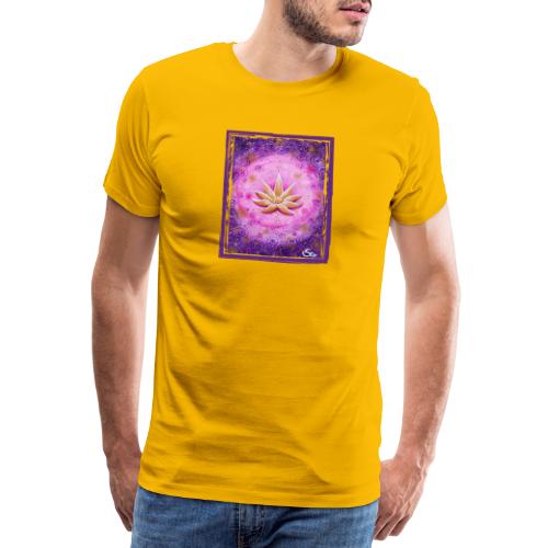 Goldener Lotus - Sonja Ariel von Staden - Männer Premium T-Shirt