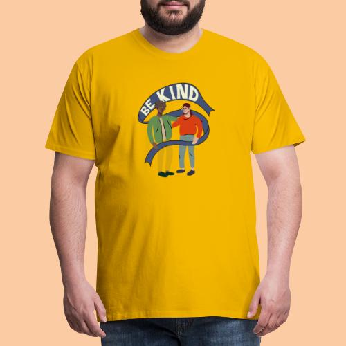 Be kind - spreadpeace - Men's Premium T-Shirt