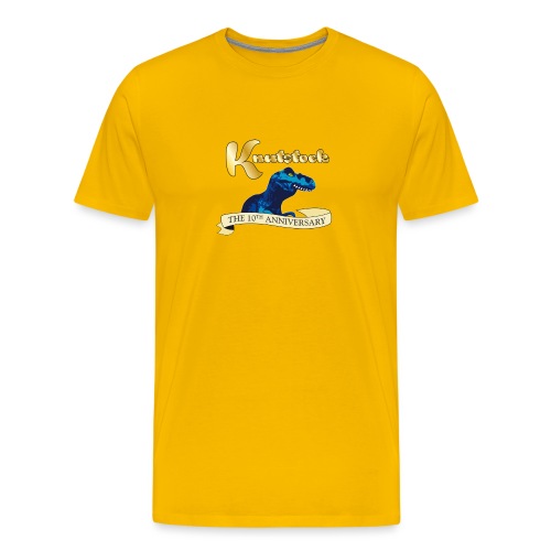 KnutstockAnniversaryBanner Thyranathaurus - Männer Premium T-Shirt