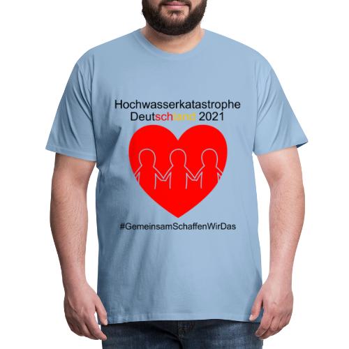 Hochwasserkatastrophe Deutschland 2021 - Männer Premium T-Shirt
