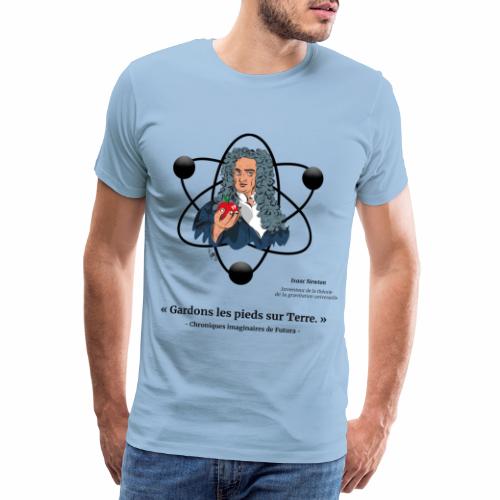 Isaac Newton Gravitation universelle - T-shirt Premium Homme