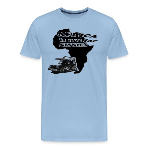 Africa is not for sissies JEEP png - Männer Premium T-Shirt