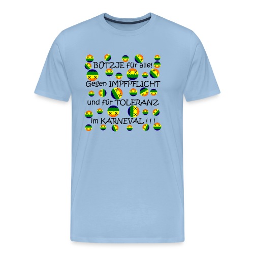 Toleranter Karneval 21.1 - Männer Premium T-Shirt