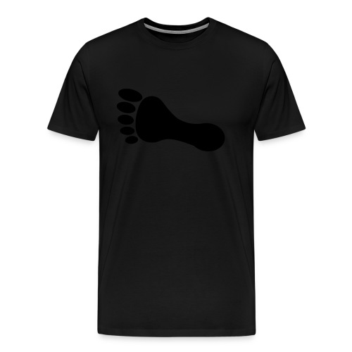 foot_vector_by_sarah_smal - Premium-T-shirt herr