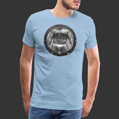 Bullauge mit Muscle Body - Männer Premium T-Shirt