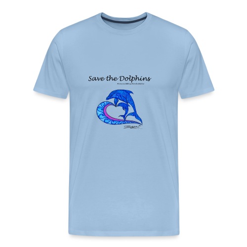 Save the Dolphins - Männer Premium T-Shirt