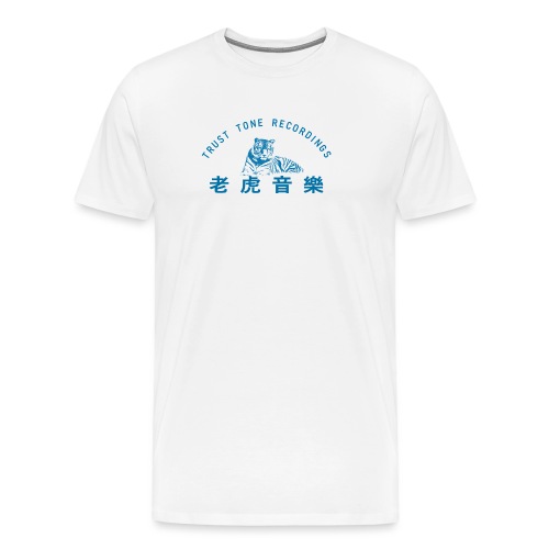 BLUE - Herre premium T-shirt