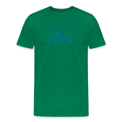 BLUE - Herre premium T-shirt