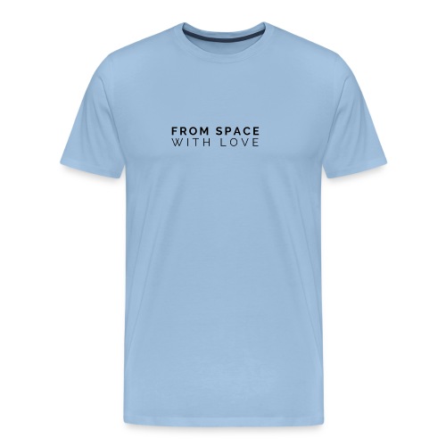 From Space With Love logo - Men's Premium T-Shirt