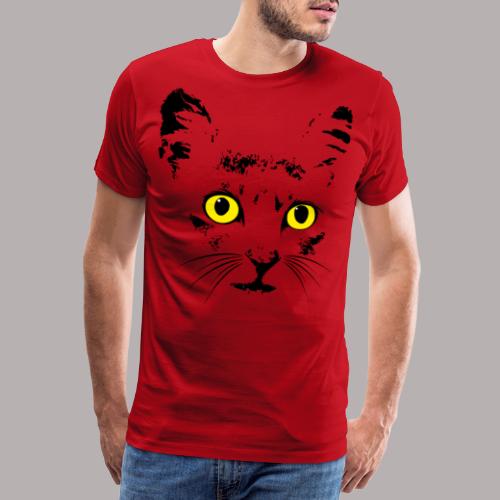 Cat Face - Männer Premium T-Shirt