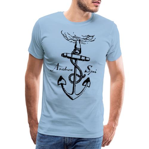Vintage anchor - Camiseta premium hombre