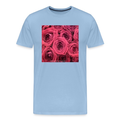 Red roses - Men's Premium T-Shirt